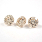 Preview: 3 fluoreszierende Brillanten 0.12 Ct, VVS-IF, EX/EX/EX