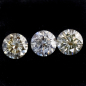 Preview: 3 fluoreszierende Brillanten 0.31 Ct, VVS-IF, EX/EX/EX