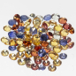 Preview: 1 Ct Saphire im Brillantschliff, 1.5 mm