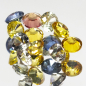 Preview: 1 Ct Saphire im Brillantschliff, 2.5 mm