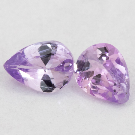 Pink Tansanit Paar mit 0.27 Ct