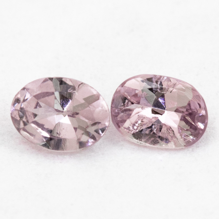 Pink Tansanit Paar mit 0.33 Ct