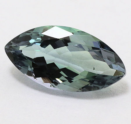 Bicolor Tansanit mit 1.30 Ct, unbehandelt