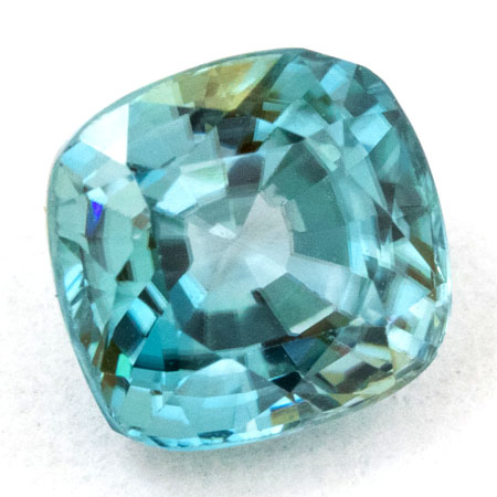 Blaugrüner Zirkon mit 1.22 Ct