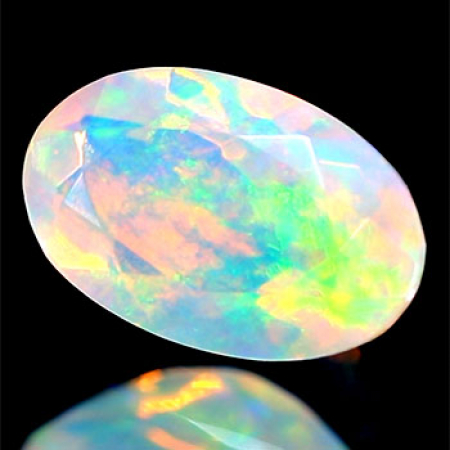 Facettierter Welo-Opal 1.36 Ct, AAA-Qualität