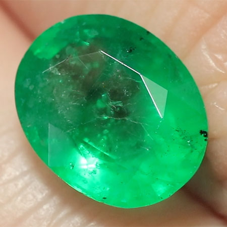 Smaragd 2.65 Ct in Top Grün