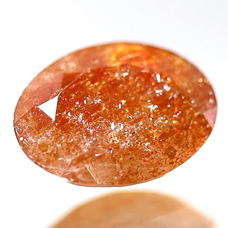 Sonnenstein mit 2.86 Ct, facettiert