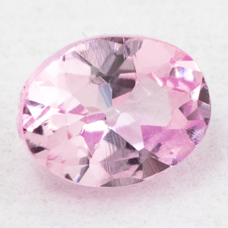 Pink Tansanit mit 4x3 mm