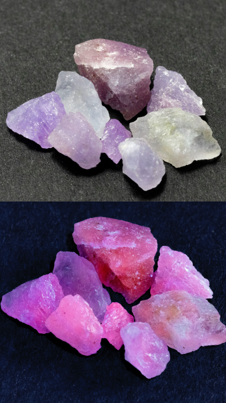 Angebots Bundle: Fluoreszierende Edelsteine im Warenwert von 275 €
