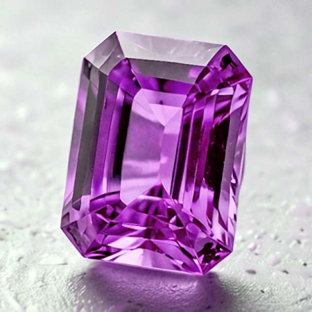 Brasilianischer Amethyst mit 21.54 Ct