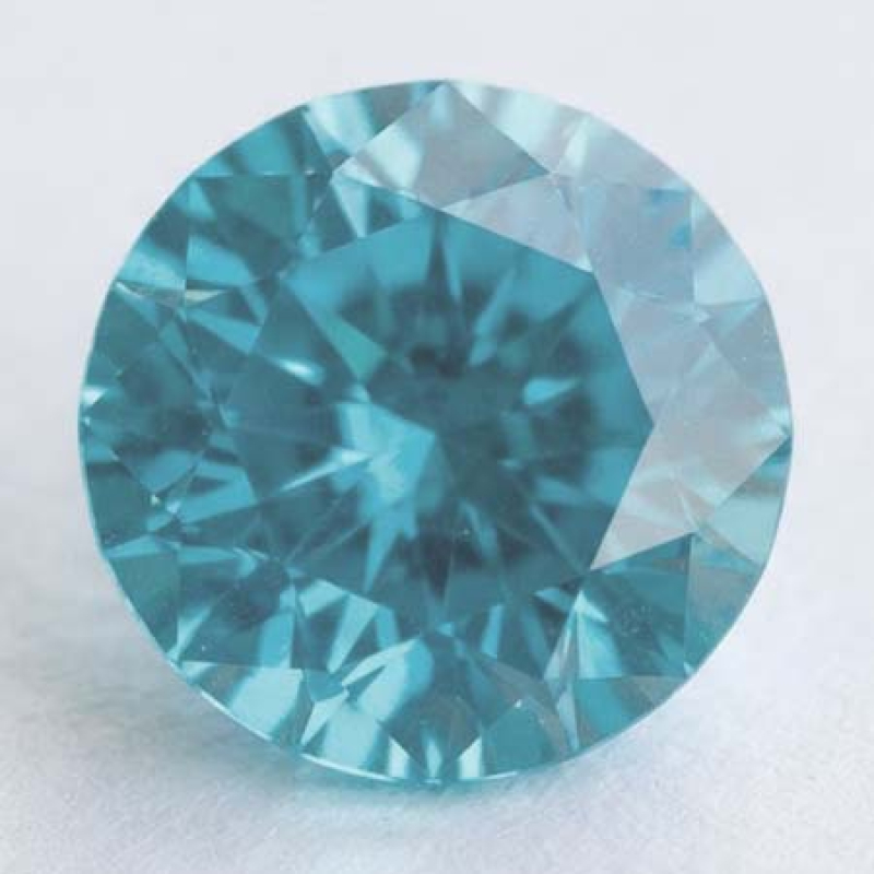 Neonblauer Apatit mit 1.04 Ct