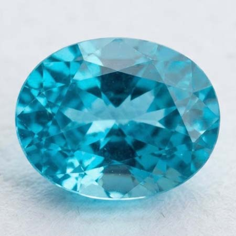 Neonblauer Apatit mit 1.40 Ct