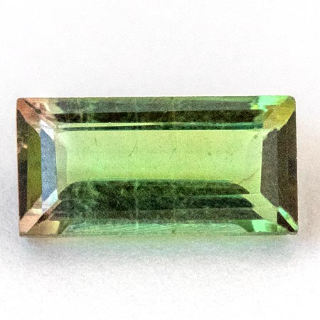 Bicolor Turmalin mit 0.64 Ct