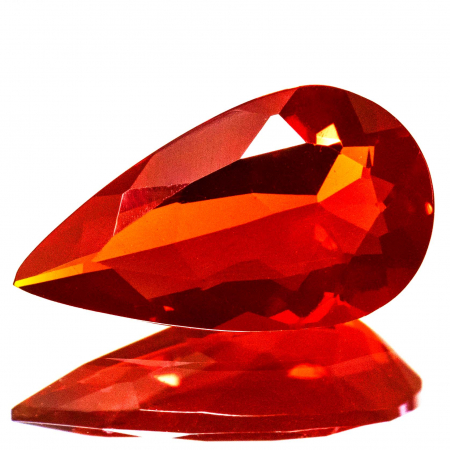 Mexikanischer Feueropal mit 1.19 Ct, AAA Grade