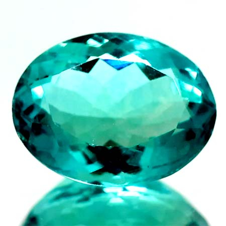 Fluorit mit 6.61 Ct, facettiert, AAA Grade