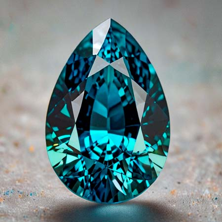 RESERVIERT Indigolith mit 0.87 Ct
