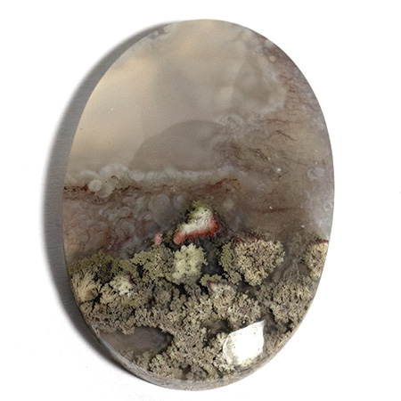 Landschaftsachat mit 53.55 Ct