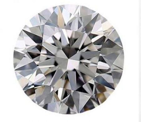 Moissanit mit 1.18 Ct im Brillantschliff, River VVS - IF