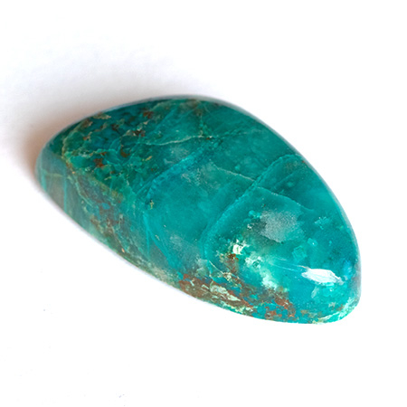 Chrysokoll mit 32.09 Ct