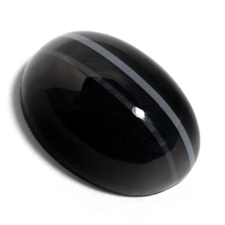 Onyx mit ca. 17 x 12 mm