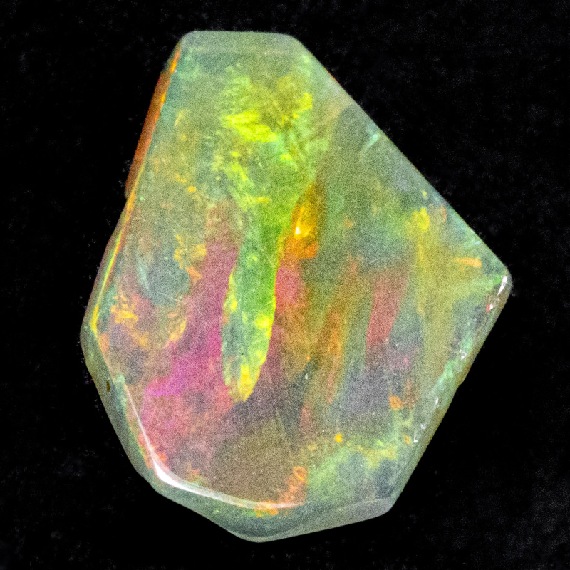 2 Welo Opal Scheiben mit 1.55 Ct, poliert - Opale