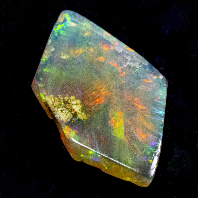 2 Welo Opal Scheiben mit 1.55 Ct, poliert - Opale