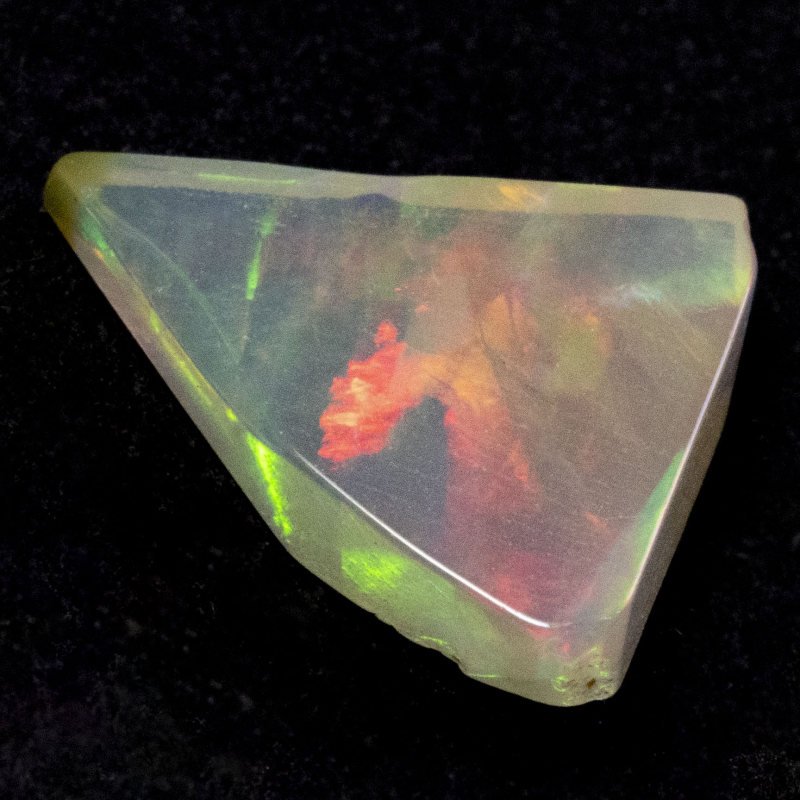 2 Welo Opal Scheiben mit 1.55 Ct, poliert - Opale