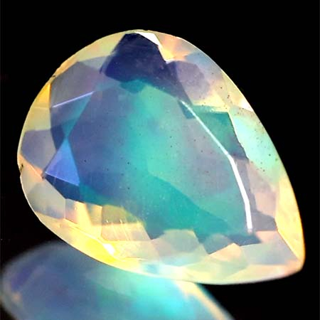 Facettierter Welo-Opal 1.15 Ct, AAA-Qualtität