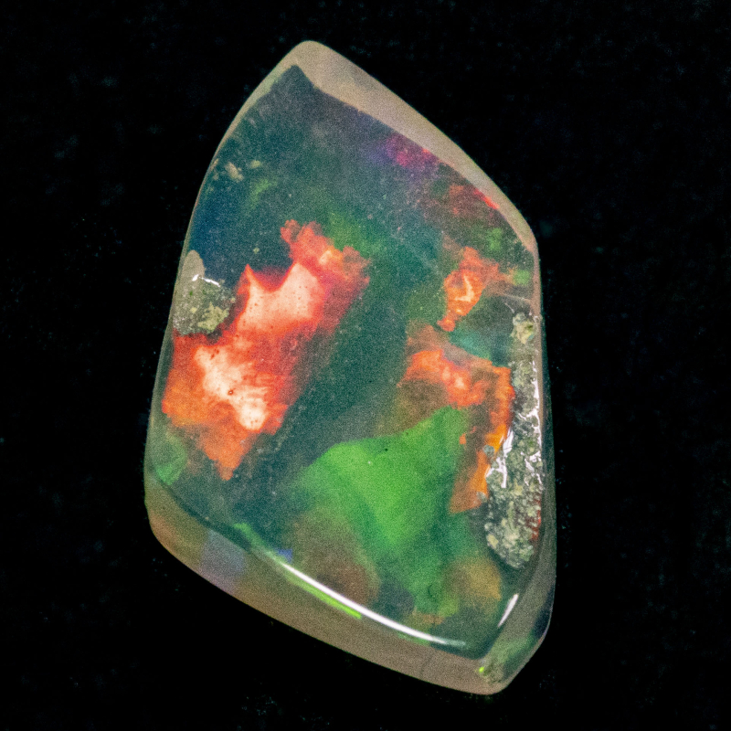 2 Welo Opal Scheiben mit 1.55 Ct, poliert - Opale