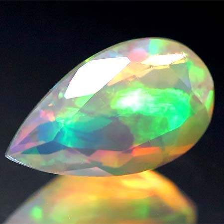 Facettierter Welo-Opal 1.25 Ct, AAA-Qualtität