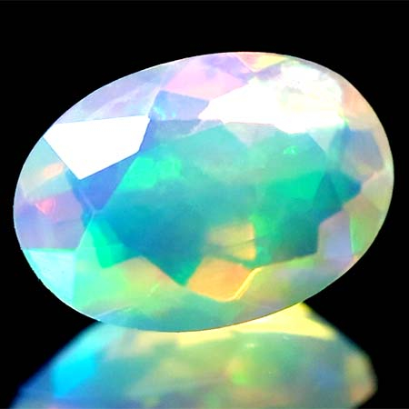 Facettierter Welo-Opal 1.29 Ct, AAA-Qualtität