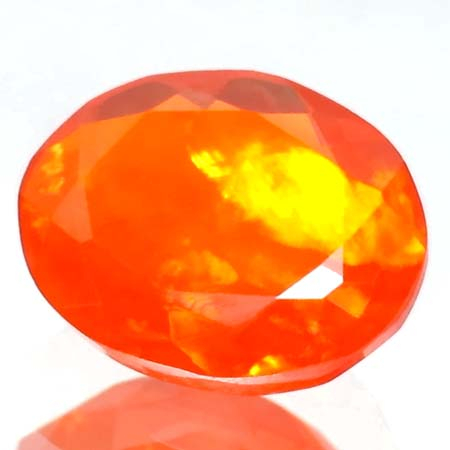 Afrikanischer Welo Feueropal mit 1.33 Ct