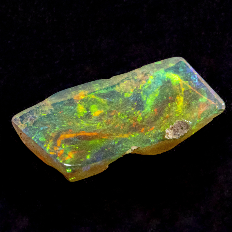 2 Welo Opal Scheiben mit 1.55 Ct, poliert - Opale