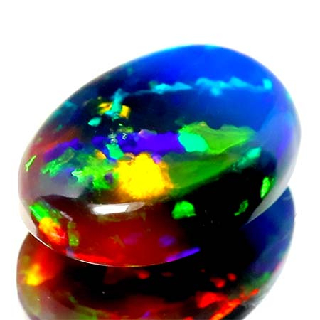 Bicolor Opal mit 2.19 Ct, AAA Grade