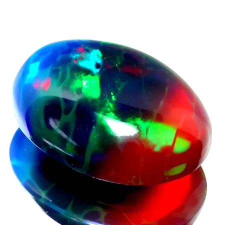 Bicolor Opal mit 2.21 Ct, AAA Grade