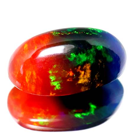 Bicolor Opal mit 3.60 Ct, AAA Grade