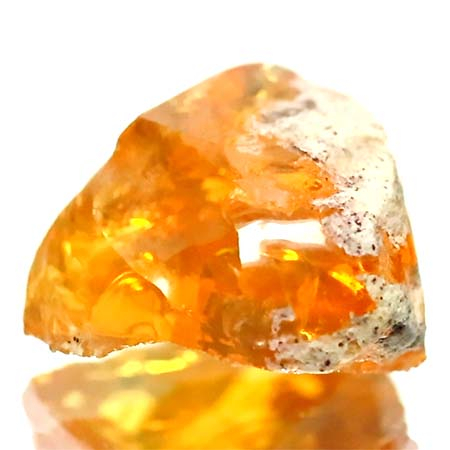 Mexikanischer Feueropal Kristall mit 5.94 Ct