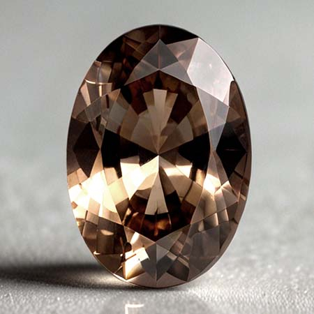 Brasilianischer Rauchquarz mit 4.76 Ct