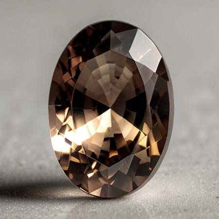 Brasilianischer Rauchquarz mit 5.14 Ct
