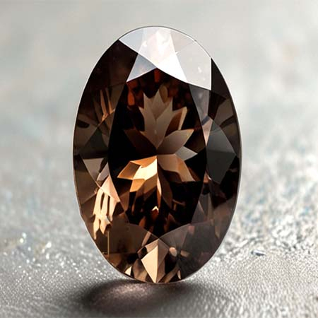 Brasilianischer Rauchquarz mit 5.58 Ct