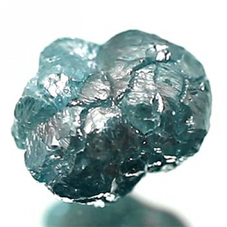 Blauer Rohdiamant mit 2.74 Ct
