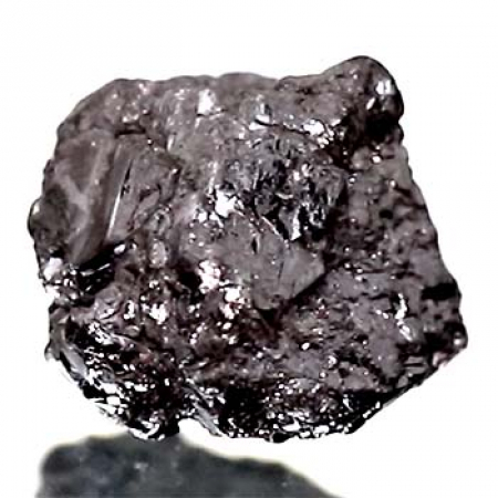 Schwarzer Rohdiamant mit 2.85 Ct
