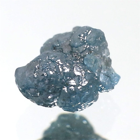 Blauer Rohdiamant mit 1.69 Ct