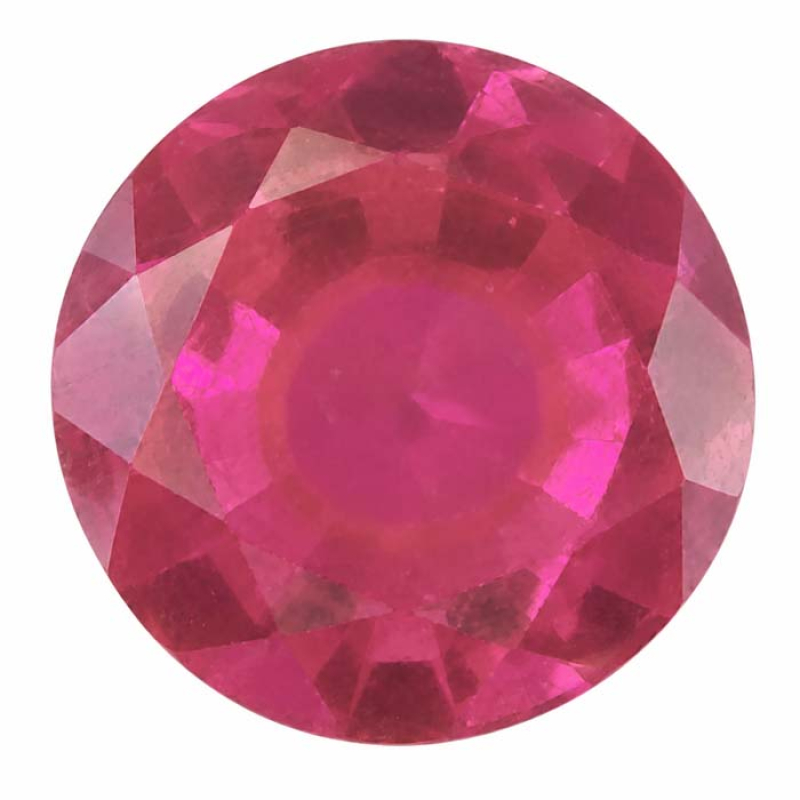 Burma Rubin AAA Grade, 3.0 mm, unbehandelt - Rubin Rundschliff