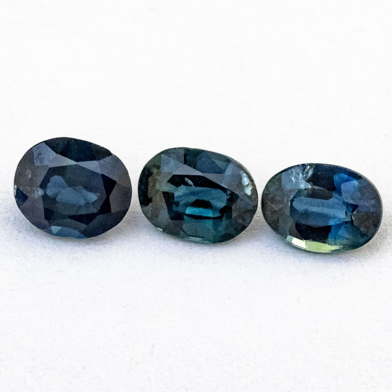 3 Saphire 1.06 Ct