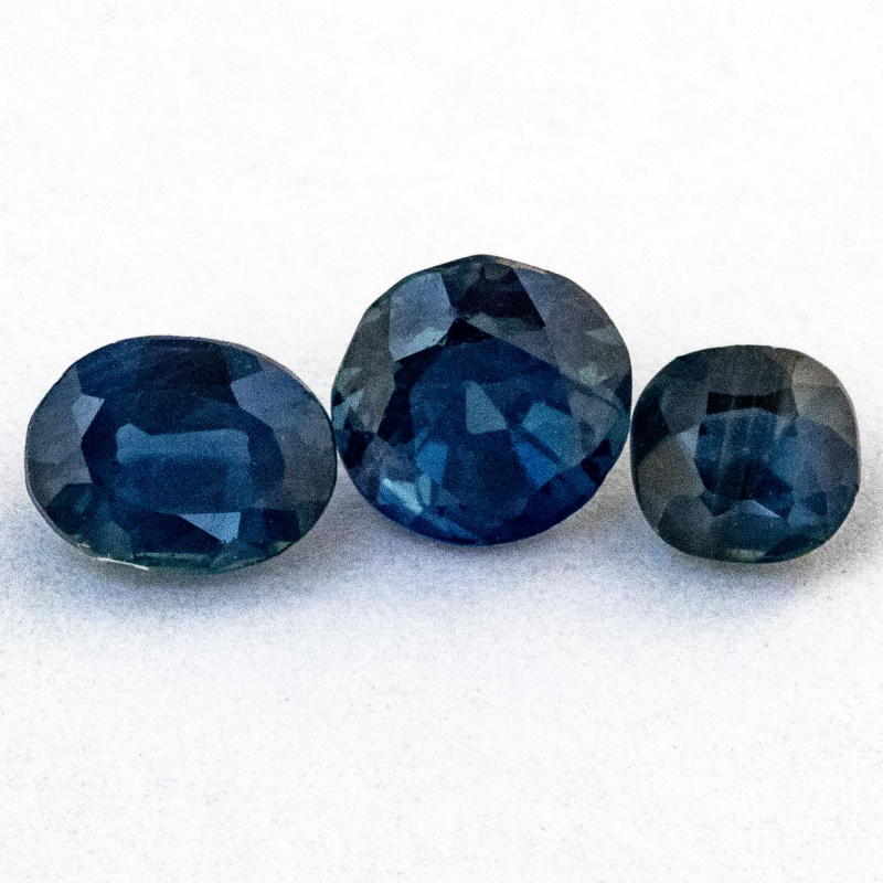 3 Saphire 1.14 Ct