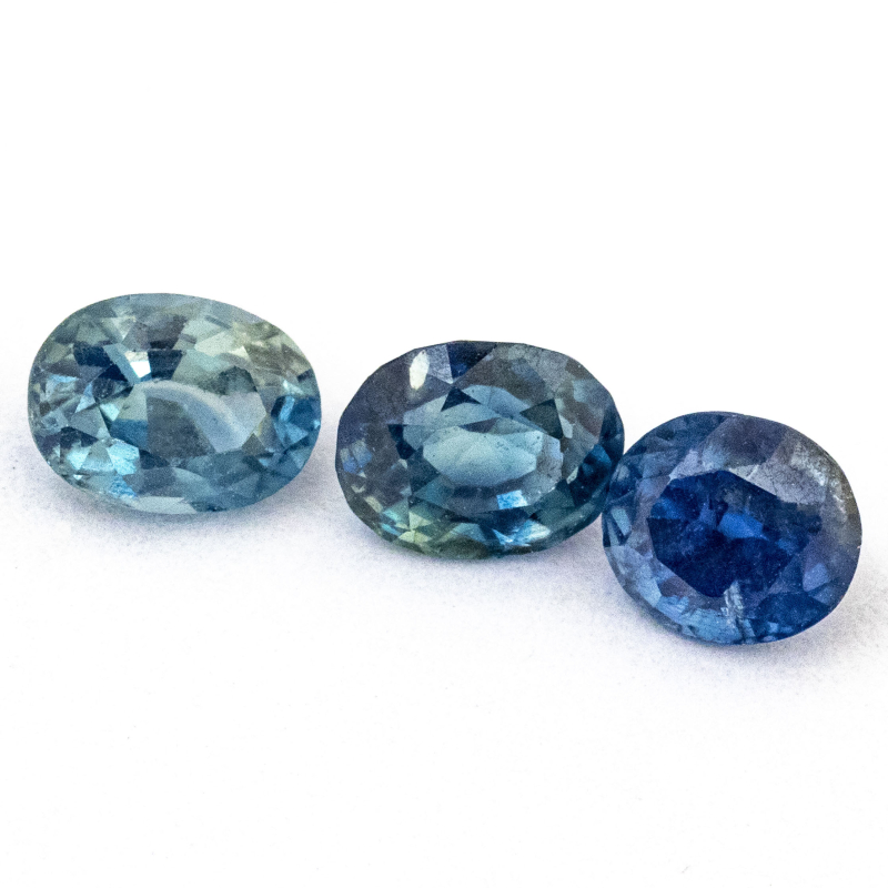 3 Saphire 1.42 Ct