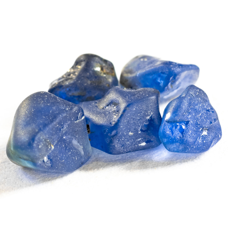 Saphir Kristalle mit 1.75 Ct, Schleifqualität