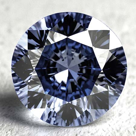 Burma Spinell mit 0.55 Ct Brillantschliff, unbehandelt