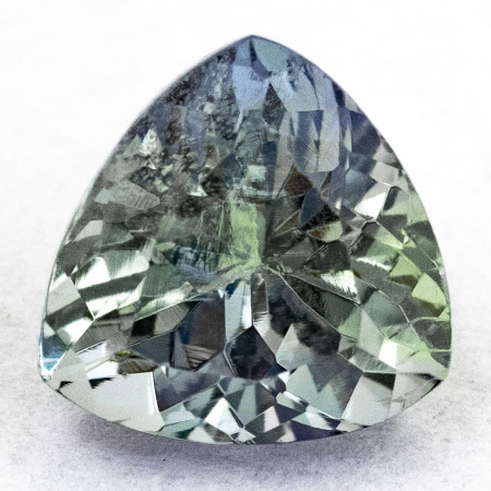 Bicolor Tansanit mit 0.99 Ct, unbehandelt